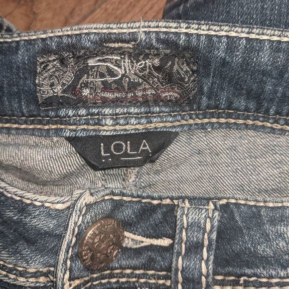 SILVER JEANS Lola Women's Mid-Rise Bootcut Jeans Short Length Size 28 - Picture 5 of 6